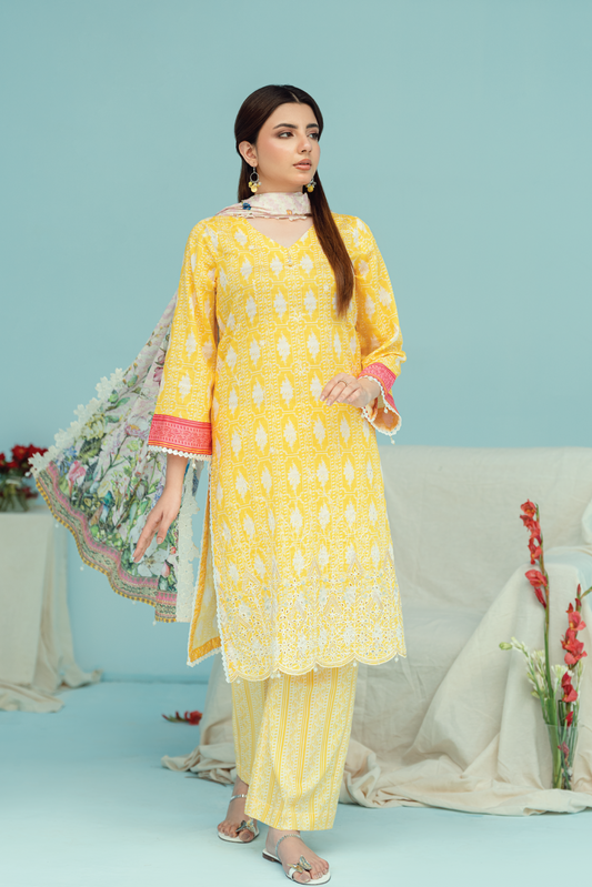 GRACE - 3PC UNSTITCHED