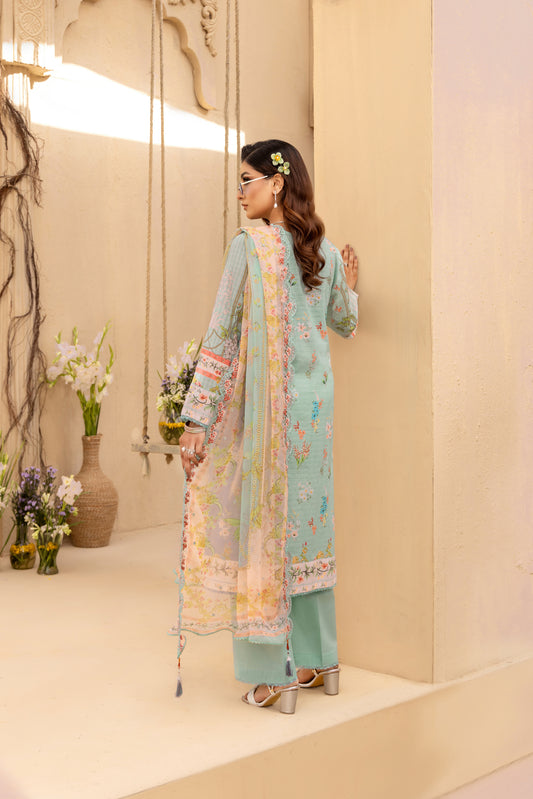 ALIZA - 3 PC UNSTITCHED