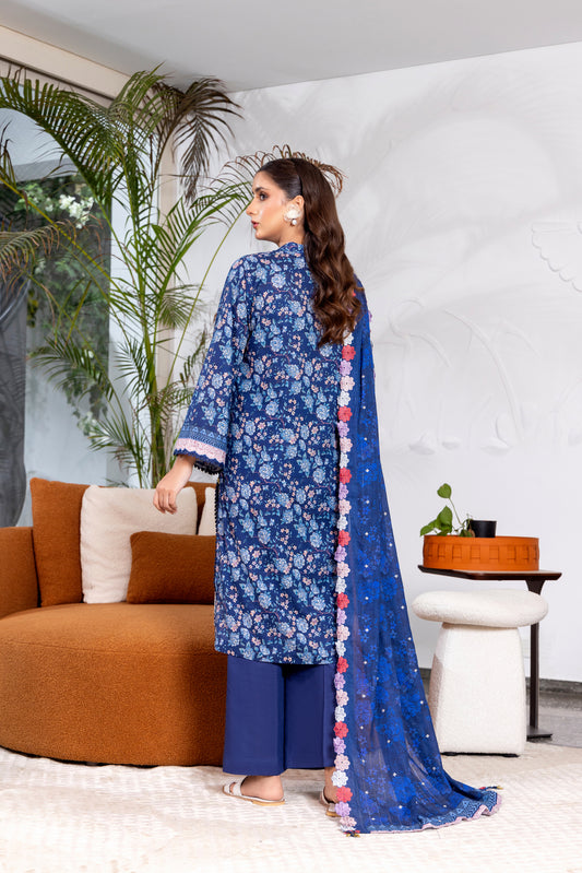 NOOR - 3PC UNSTITCHED