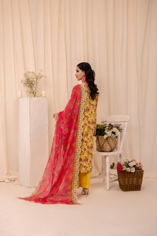 SUMAIYA - 3 PC UNSTITCHED