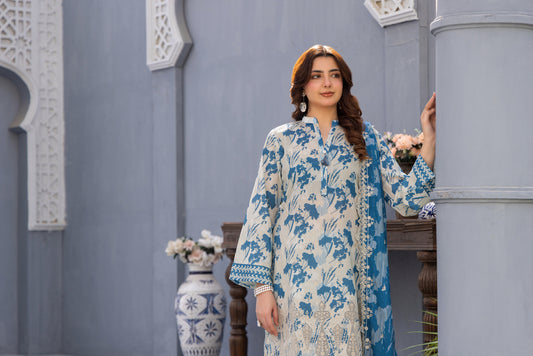 LAZERKARI - 3 PC UNSTITCHED