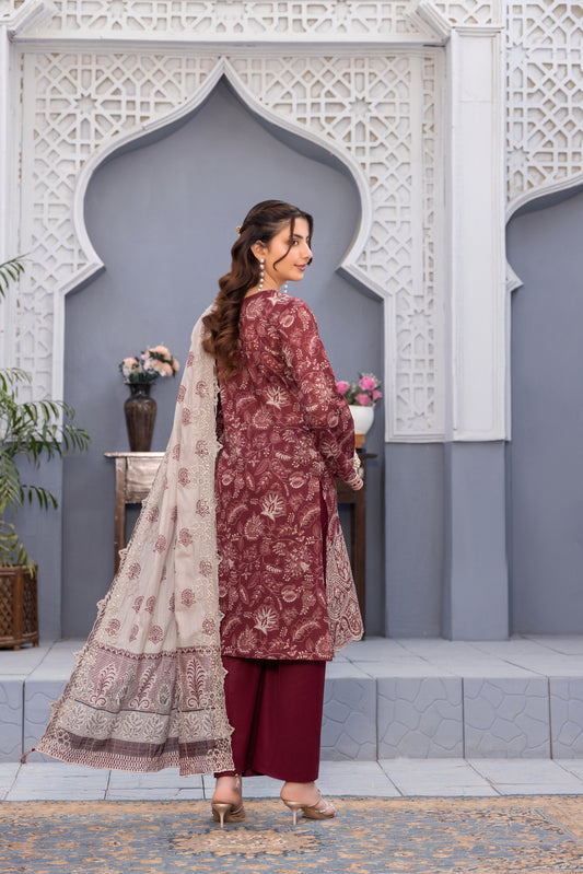 LAZERKARI - 3 PC UNSTITCHED