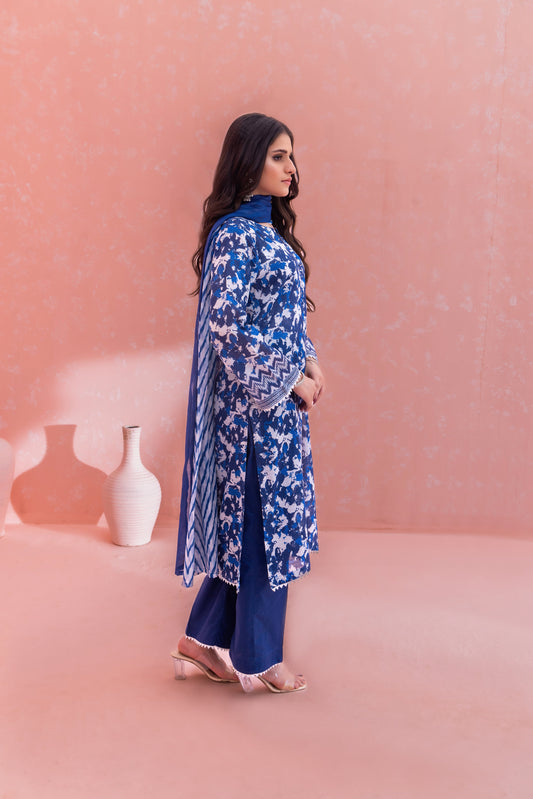 BLUEBELL - 3PC UNSTITCHED