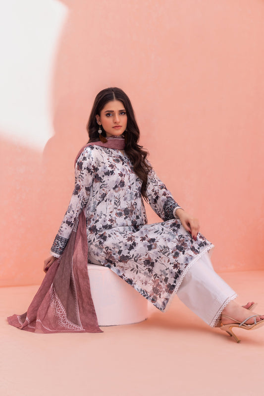 JASMINE - 3PC UNSTITCHED