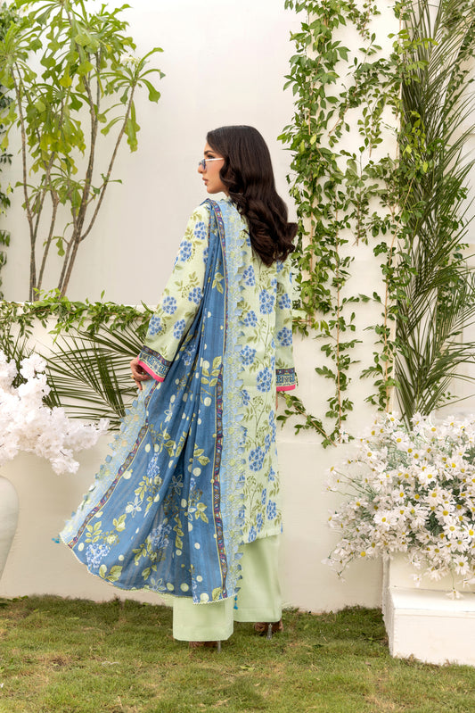 MAAHI - 3 PC UNSTITCHED