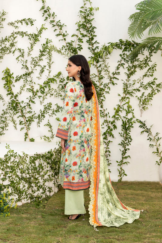 MAAHI - 3 PC UNSTITCHED