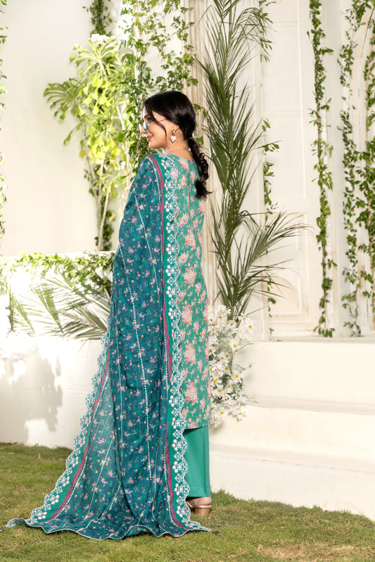 MAAHI - 3 PC UNSTITCHED