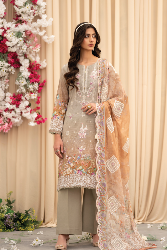 AMANI - 3 PC UNSTITCHED