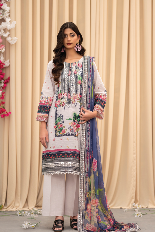 AMANI - 3 PC UNSTITCHED