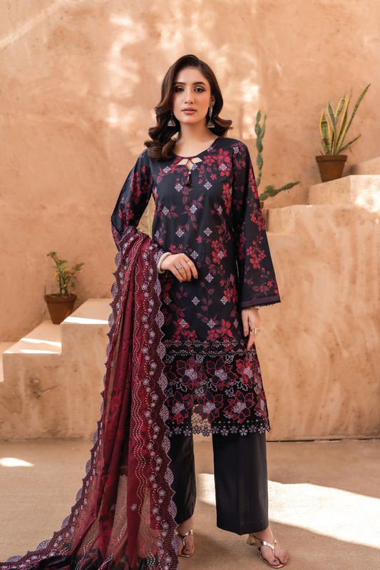 CROWN - 3 PC UNSTITCHED