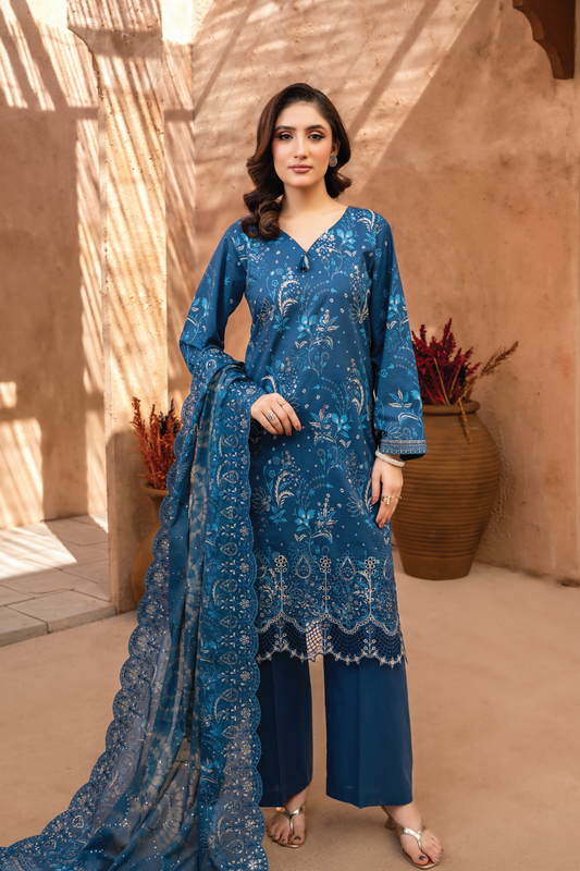 CROWN - 3 PC UNSTITCHED