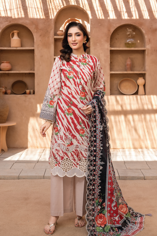 CROWN - 3 PC UNSTITCHED