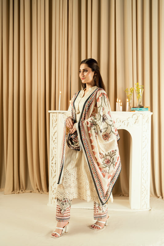 NOIR - 3 PC UNSTITCHED