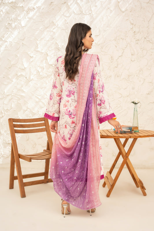 THREADKARI - 3 PC UNSTITCHED