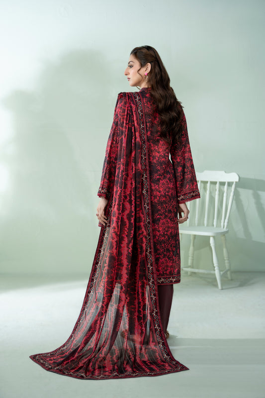 FLEUR - 3PC UNSTITCHED