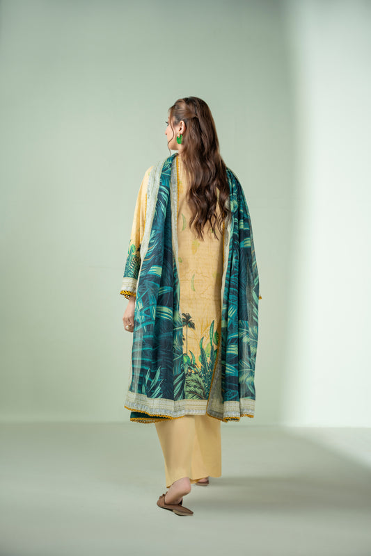 CAMELLIA - 3 PC UNSTITCHED