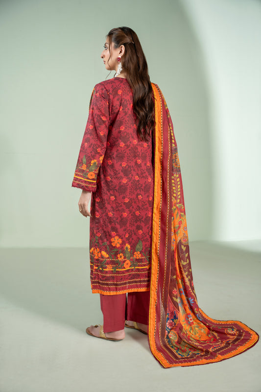 COSMOS - 3 PC UNSTITCHED