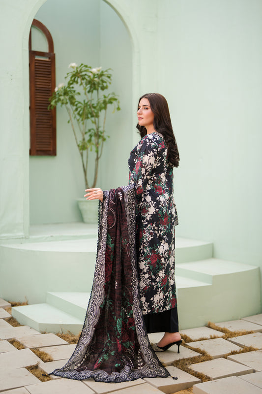 ELAAN - 3 PC UNSTITCHED