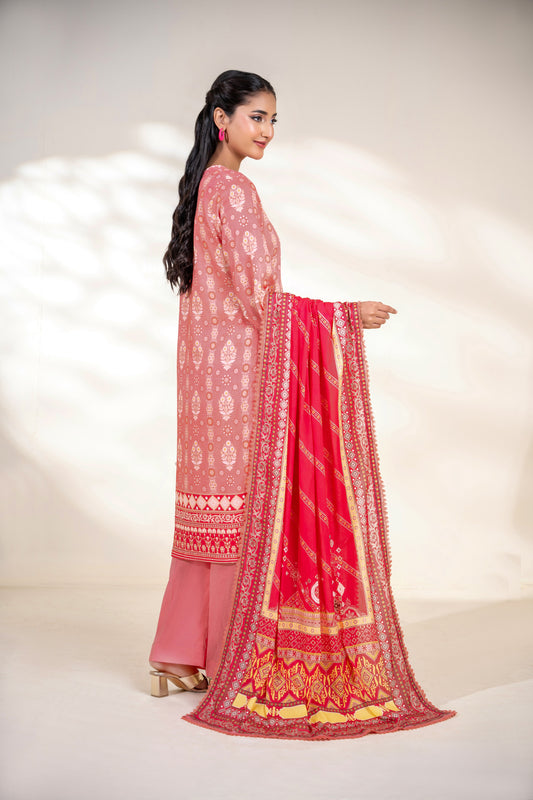 ROSE - 3PC UNSTITCHED