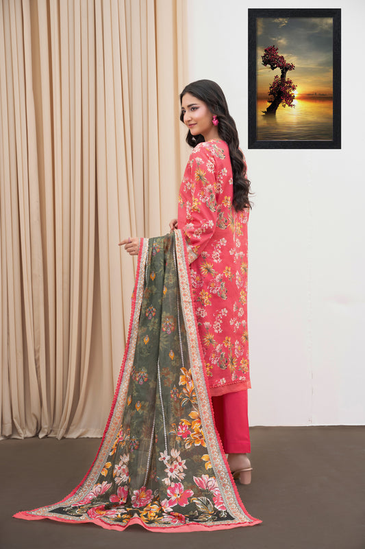 OLEANDER - 3PC UNSTITCHED