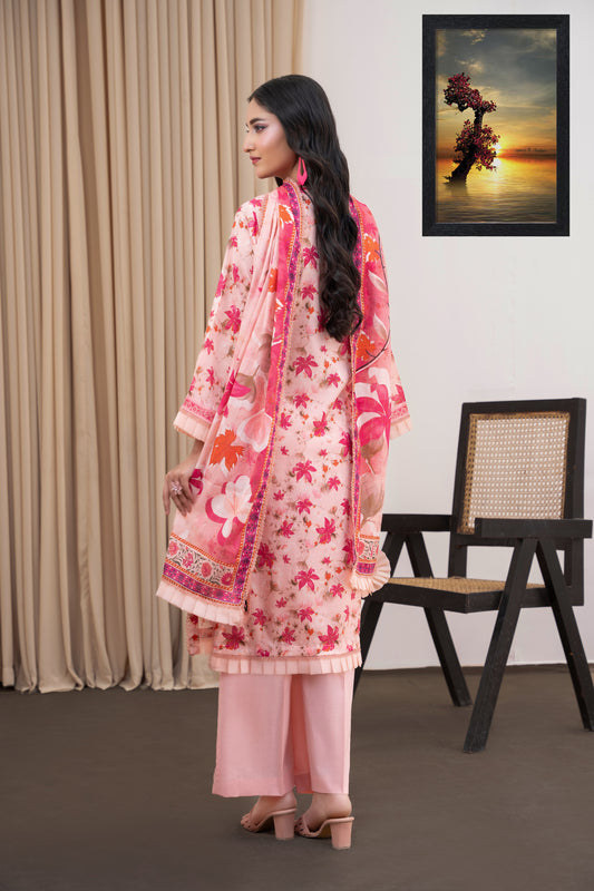 VINCA - 3PC UNSTITCHED