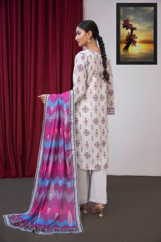 FREESIA - 3PC UNSTITCHED