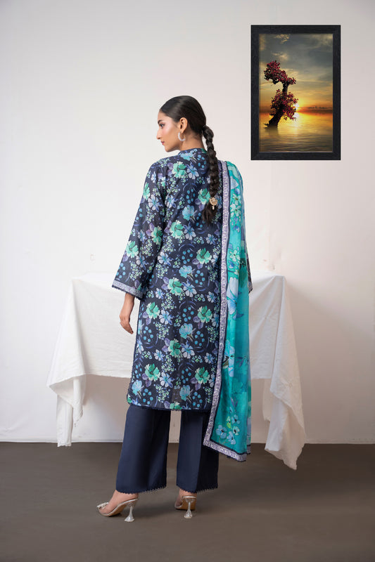 ORCHID - 3PC UNSTITCHED