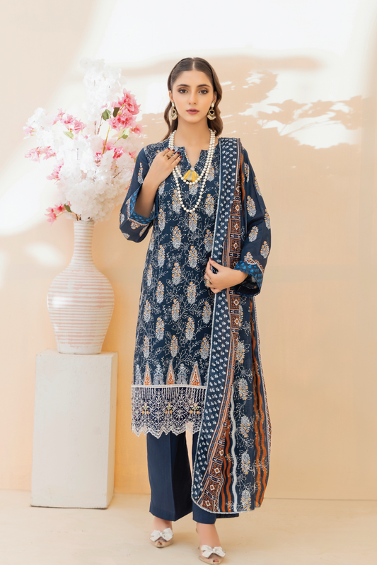 ZARA VOL 2 - 3 PC UNSTITCHED