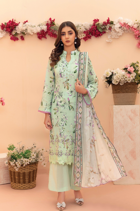 ZOYA - 3 PC UNSTITCHED