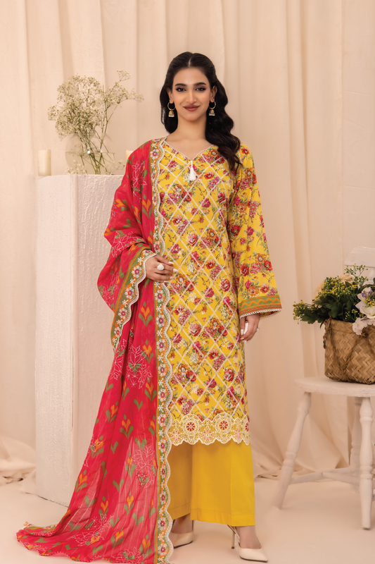 SUMAIYA - 3 PC UNSTITCHED