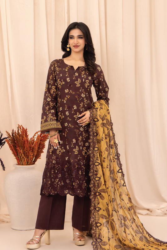 SUMAIYA - 3 PC UNSTITCHED