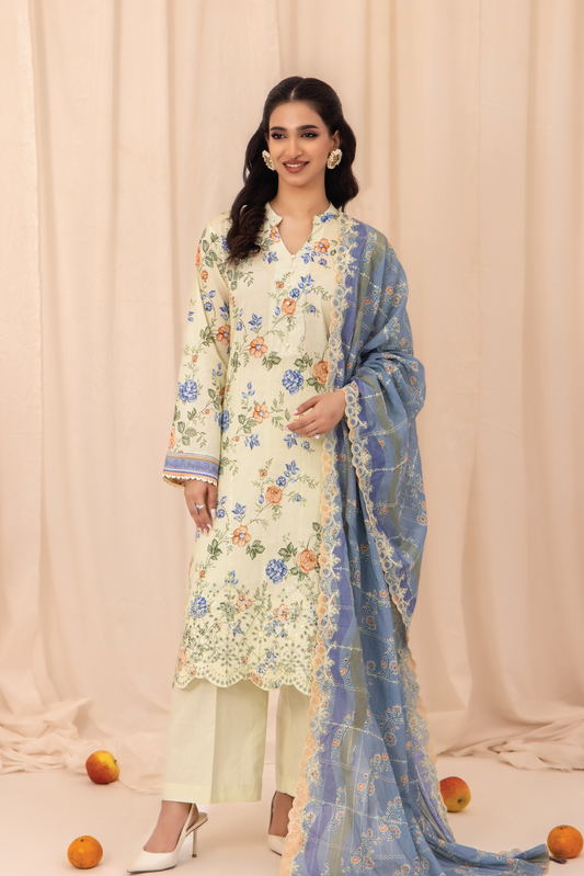 SUMAIYA - 3 PC UNSTITCHED