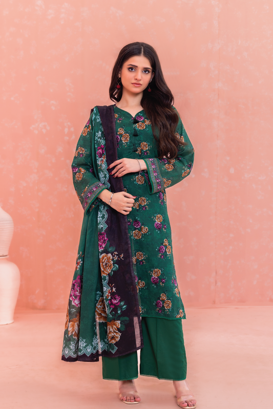 CARNATION - 3PC UNSTITCHED