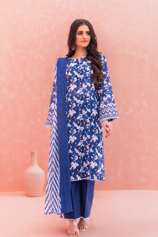 BLUEBELL - 3PC UNSTITCHED