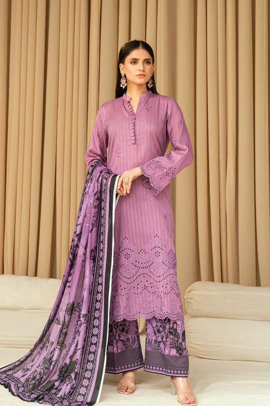 NOIR - 3 PC UNSTITCHED