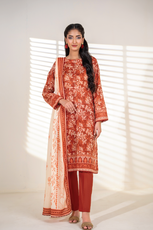 LILLY - 3PC UNSTITCHED