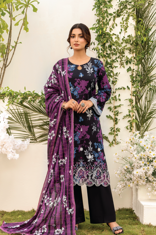 ZOHRA - 3 PC UNSTITCHED