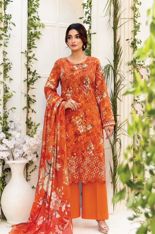 ZOHRA - 3 PC UNSTITCHED