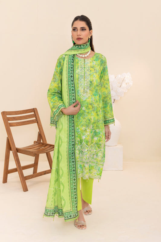 ZARA - 3 PC UNSTITCHED