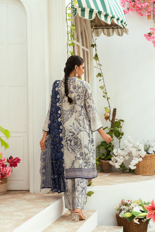 GHUMAN - 3 PC UNSTITCHED