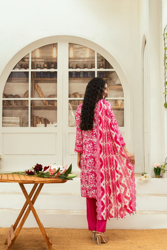 GHUMAN - 3 PC UNSTITCHED