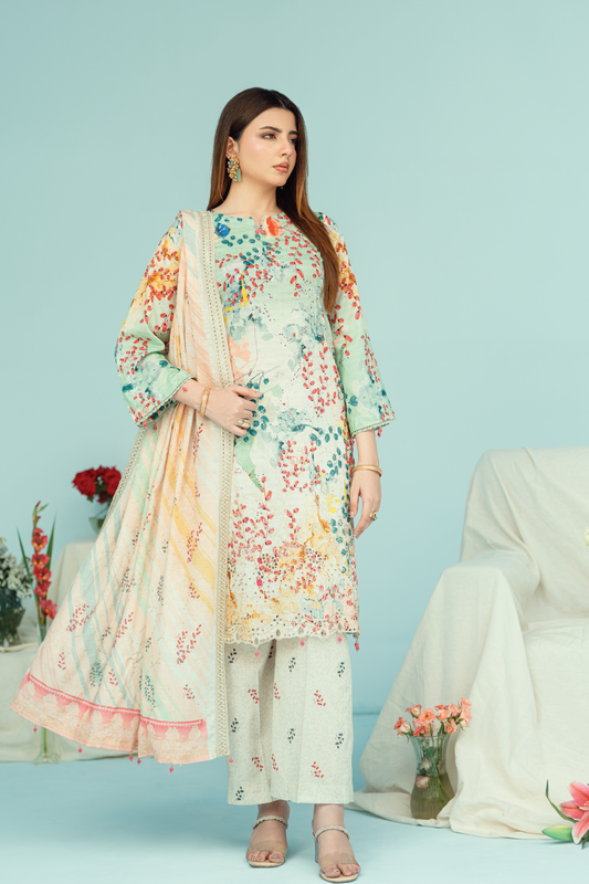 GRACE - 3PC UNSTITCHED