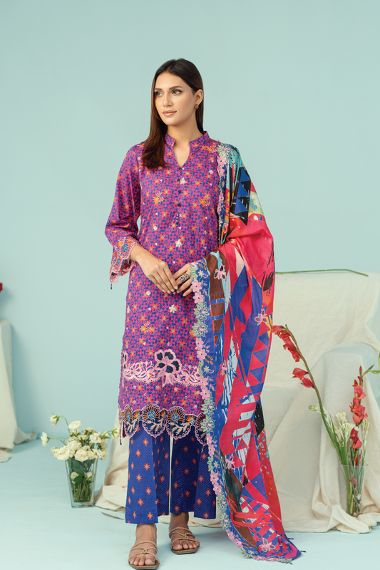 MUSHQ - 3PC UNSTITCHED