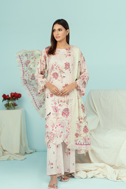 MUSHQ - 3PC UNSTITCHED