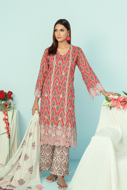 MUSHQ - 3PC UNSTITCHED