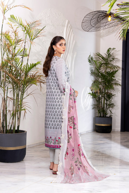 NOOR - 3PC UNSTITCHED