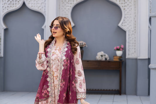 LAZERKARI - 3 PC UNSTITCHED