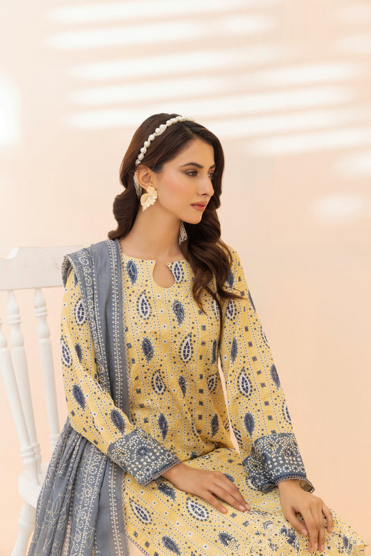 SAHAR - 3 PC UNSTITCHED