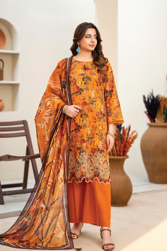 AYLEEN - 3 PC UNSTITCHED