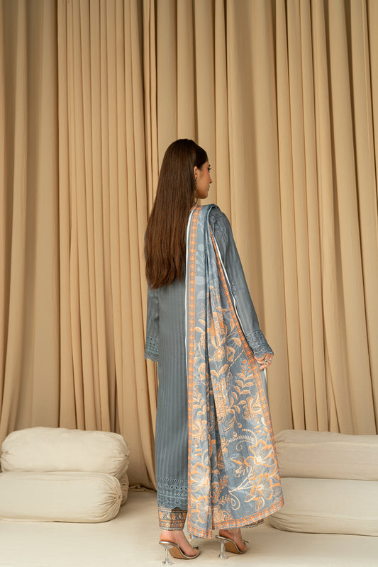 NOIR - 3 PC UNSTITCHED